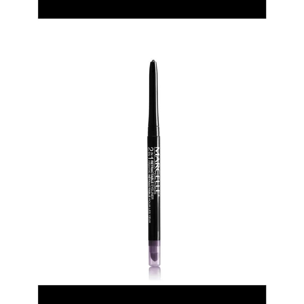 Marcelle 2-in-1 Retractable Eyeliner & Blender in Amethyst Waterproof 12H Hold